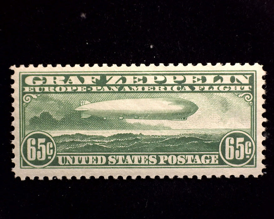 #C13-15 1930 Zeppelin Issue Choice set without the usual gum bends. Outstanding freshness. Mint XF NH US Stamps