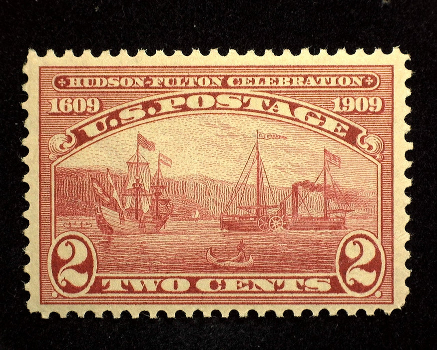 #372 2c Hudson Fulton. Mint Vf/Xf NH US Stamp