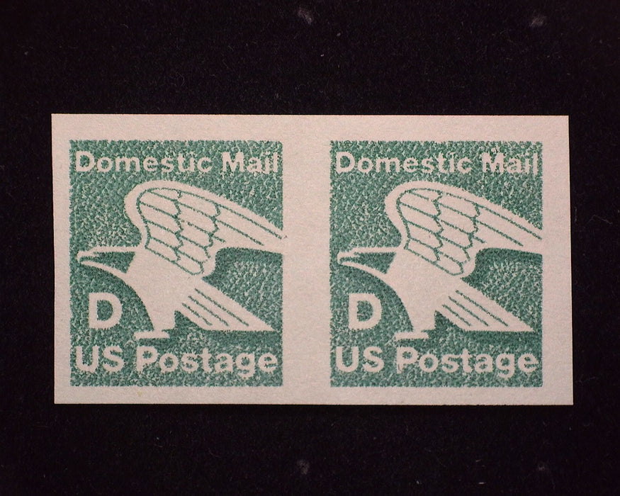 #2111a Choice horizontal imperforate pair. Mint XF NH US Stamp