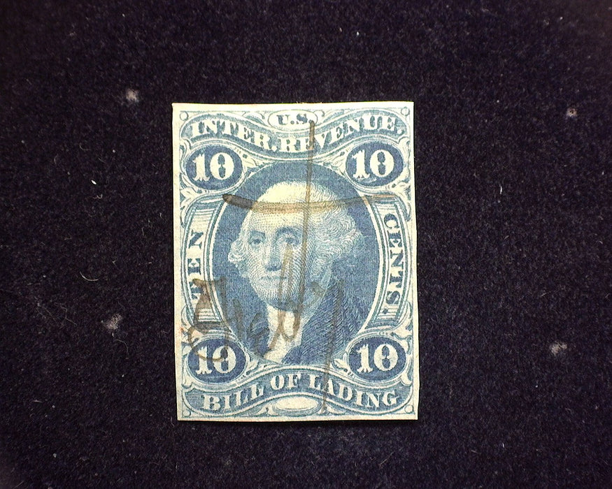 #R32a 10 Cent Bill of Lading. Used F/VF US Stamp