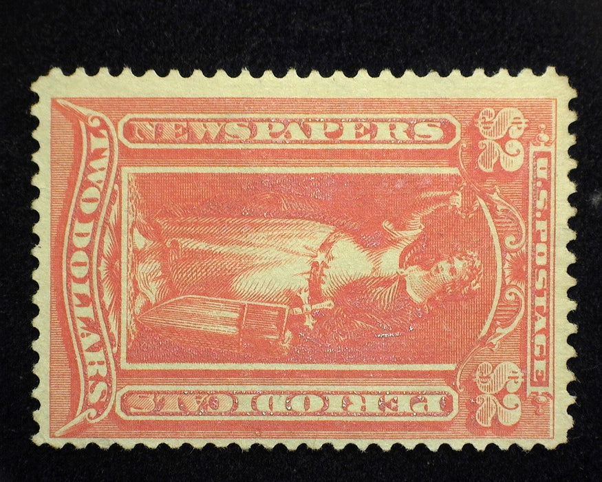 #PR120 2 Dollar Newspaper. Mint VF No gum US Stamp