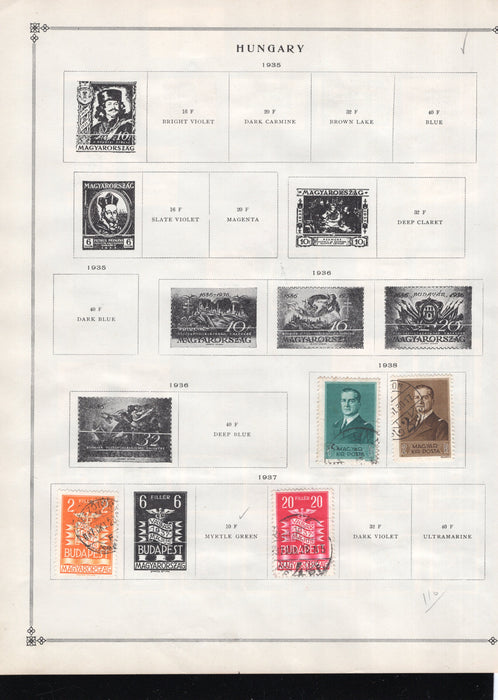 Hungary Postage, Occupation, Stamp Lot, Approx Cat $570