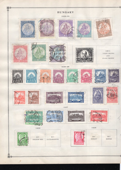 Hungary Postage, Occupation, Stamp Lot, Approx Cat $570