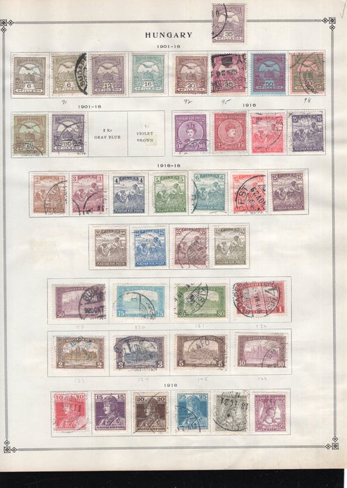 Hungary Postage, Occupation, Stamp Lot, Approx Cat $570