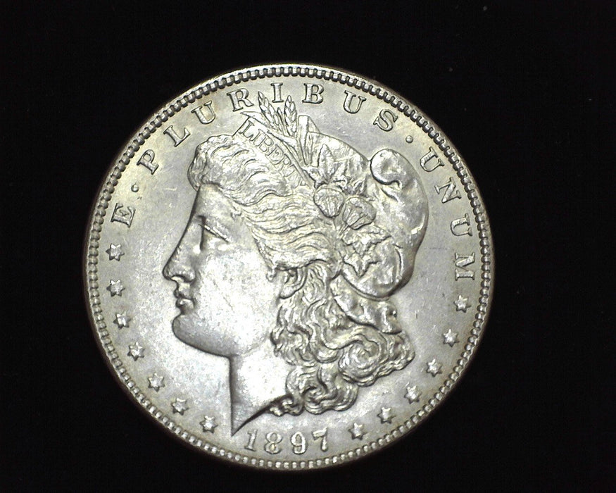 HS&C: 1897 $1 Morgan Dollar BU - US Coin