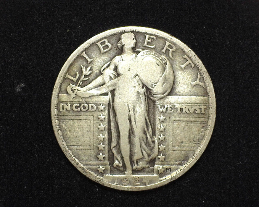 1924 Standing Liberty Quarter F - US Coin